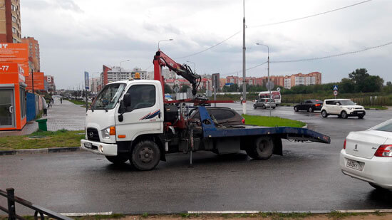 evakuatori v Воскресенске